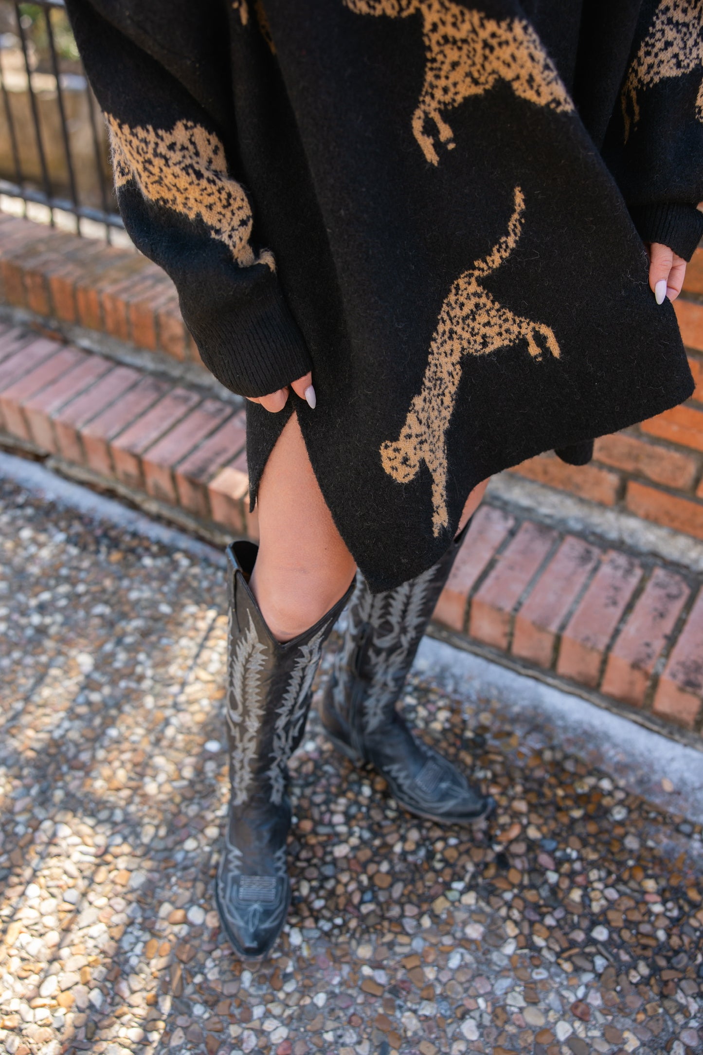 Cheetah Oversized Sweater