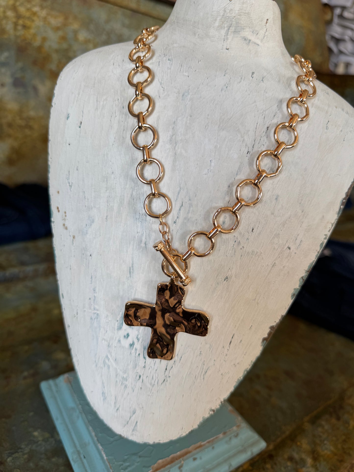 Bold Cross Necklace