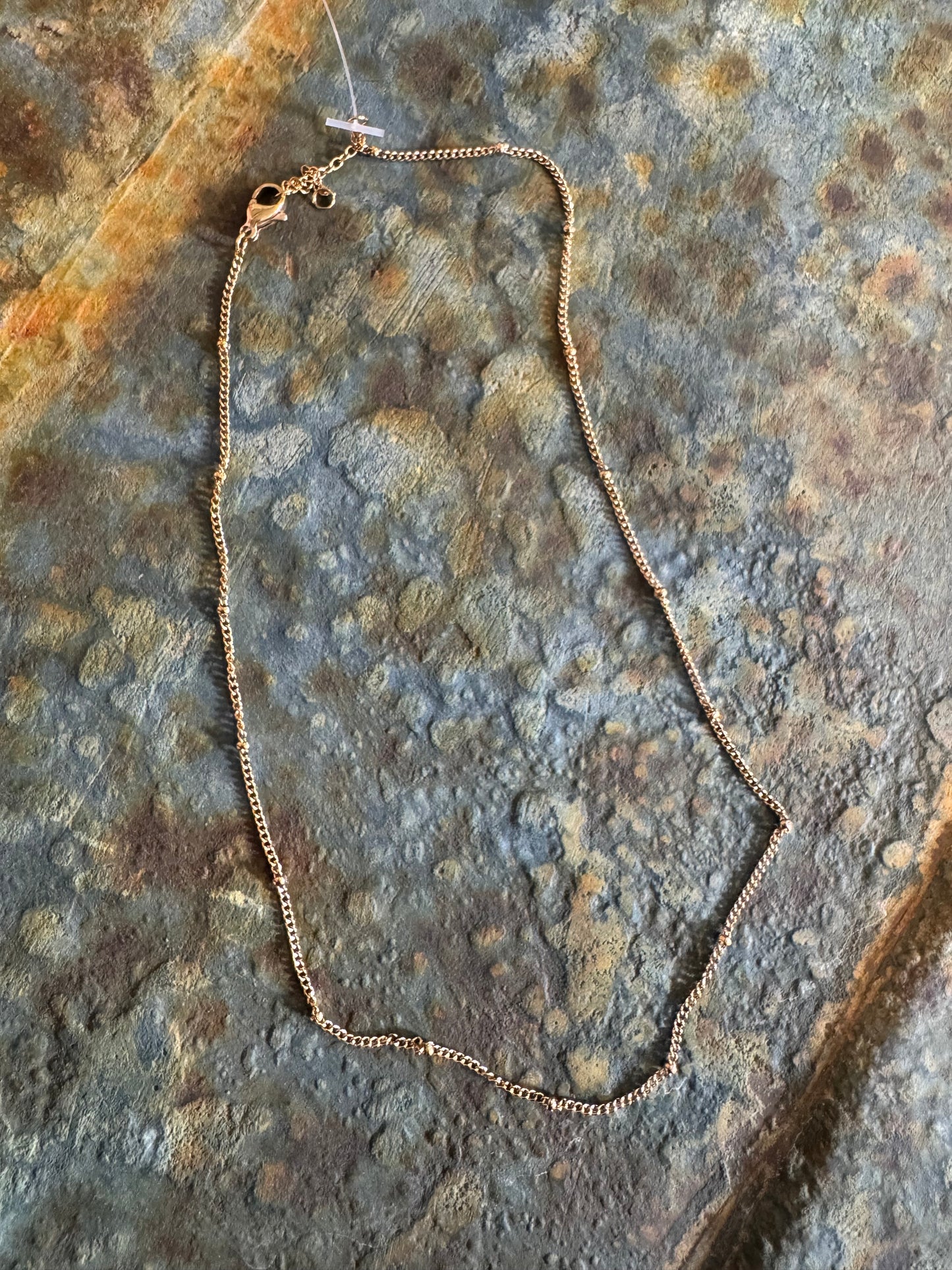 Thin Gold Necklace