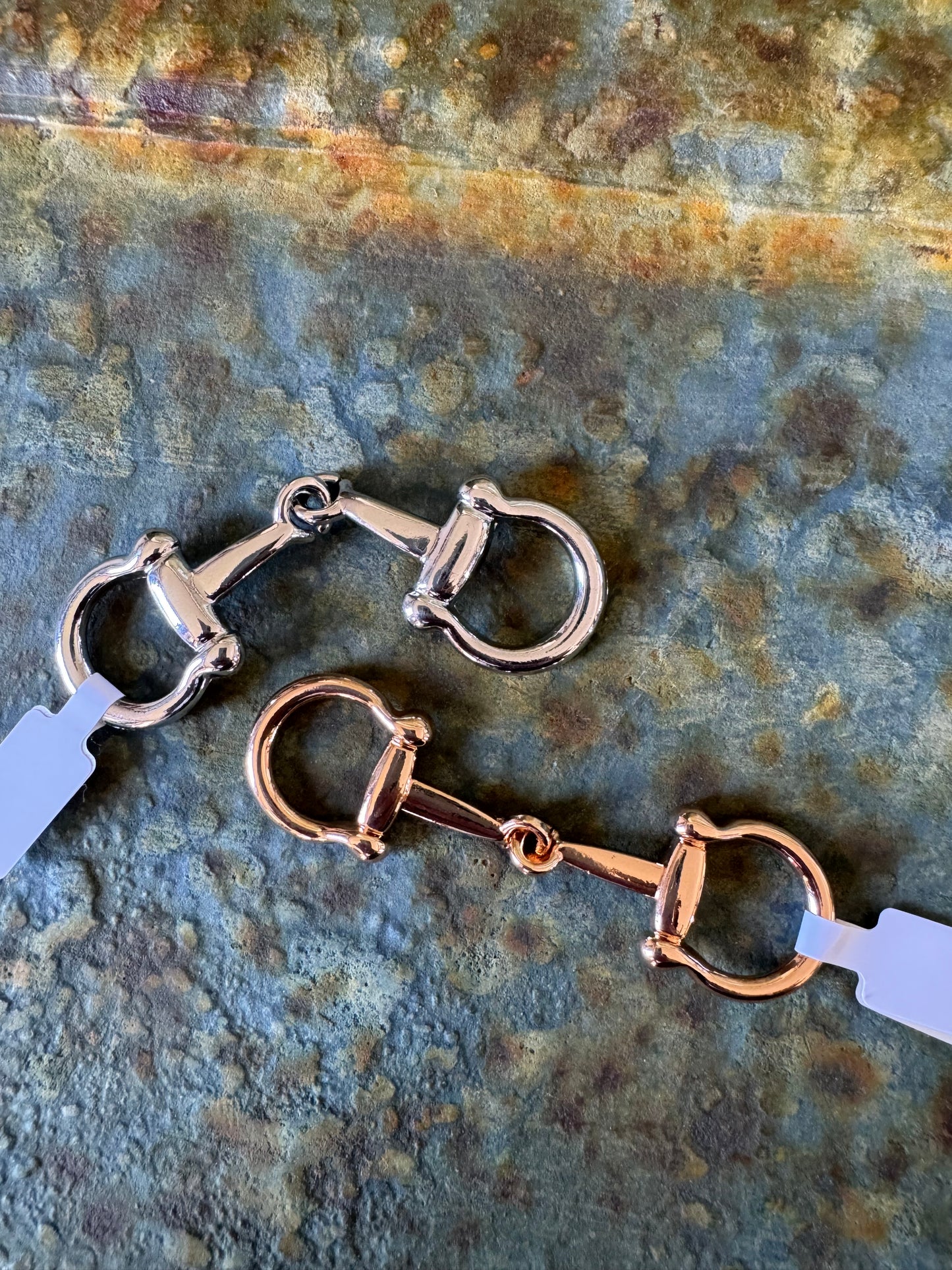 Horse Bit  Scarf Ring