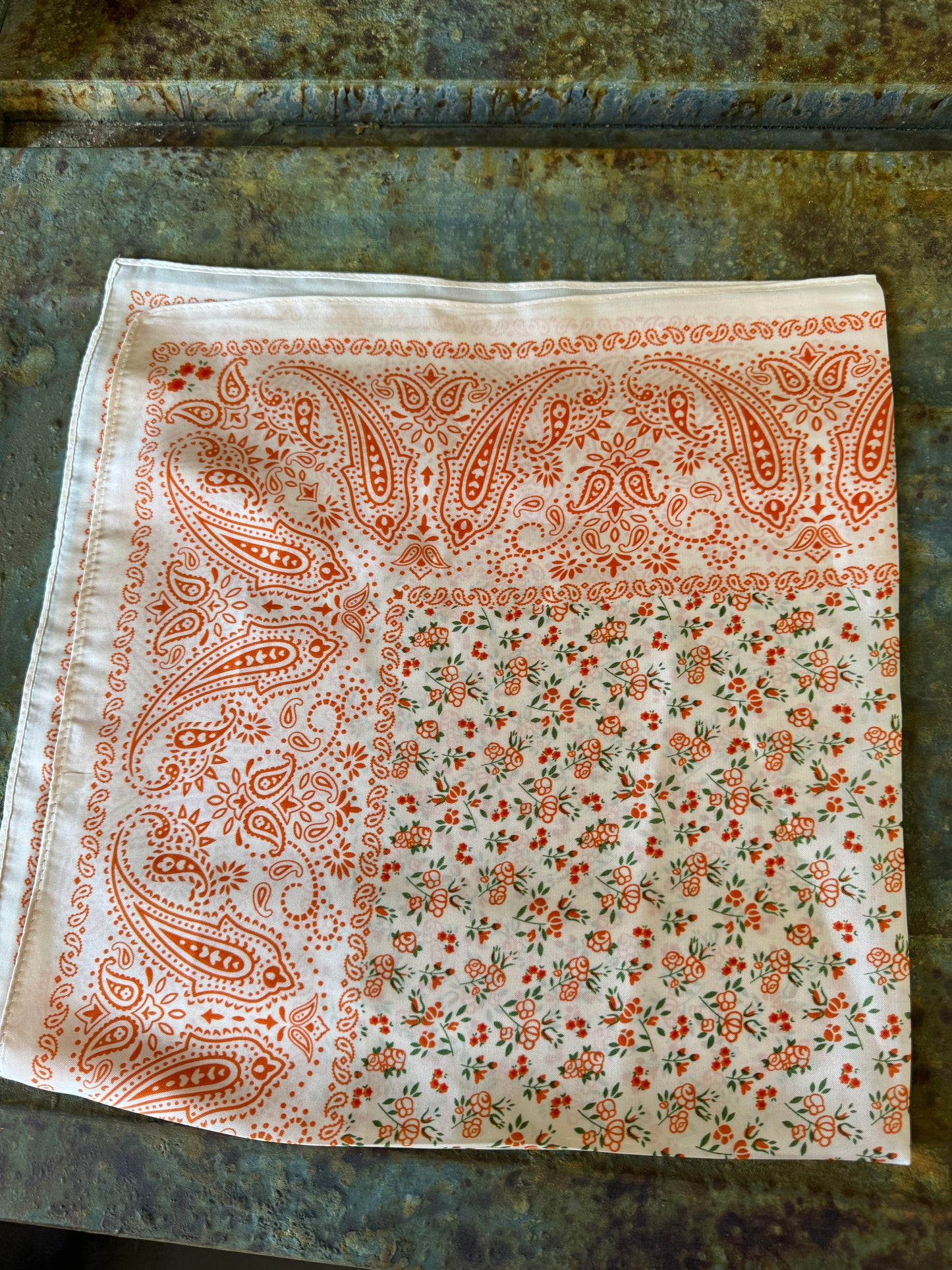 Pink Paisley Scarf