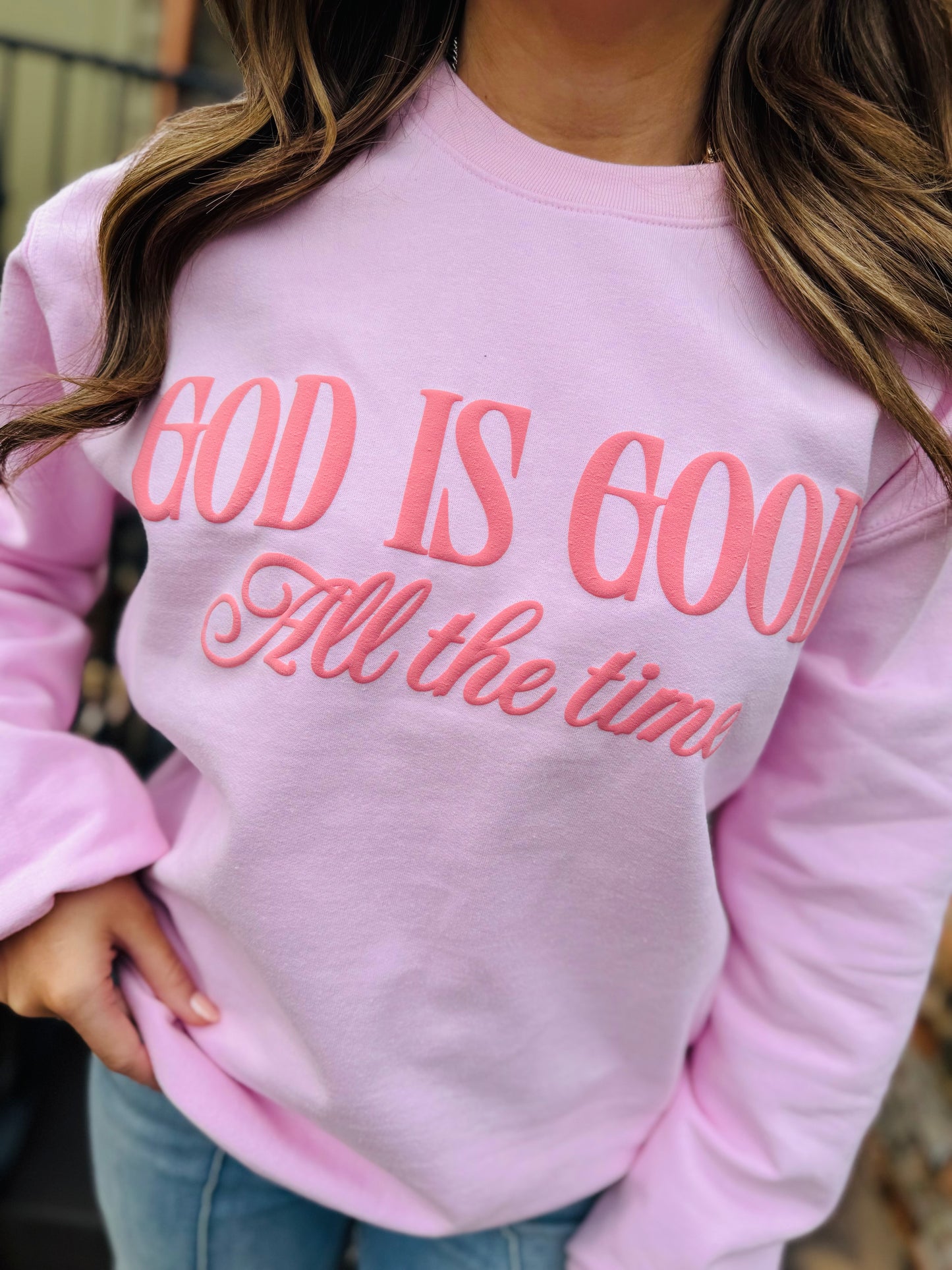 God Is Good Crewneck