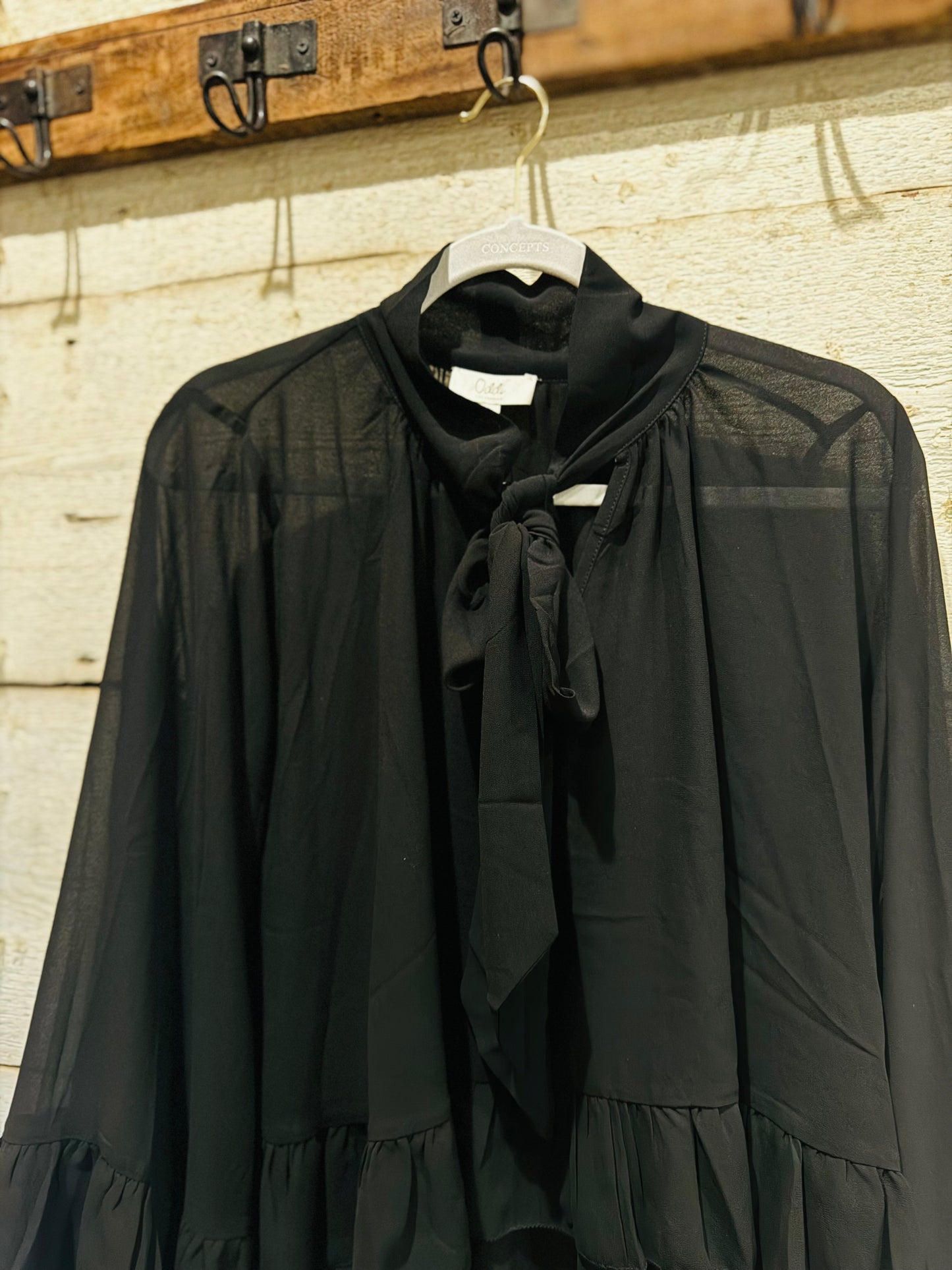 Ruffled Long sleeve Blouse
