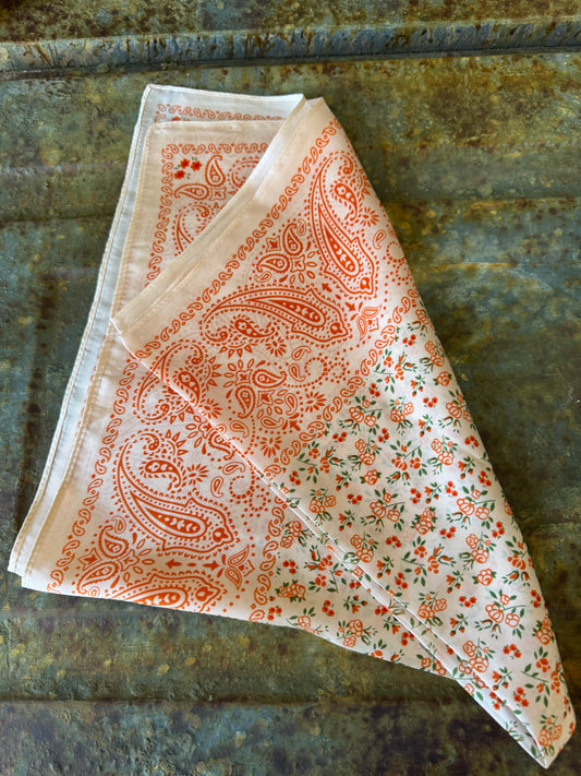 Pink Paisley Scarf