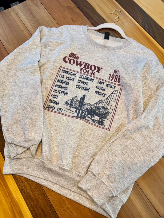 Cowboy Tour Crewneck