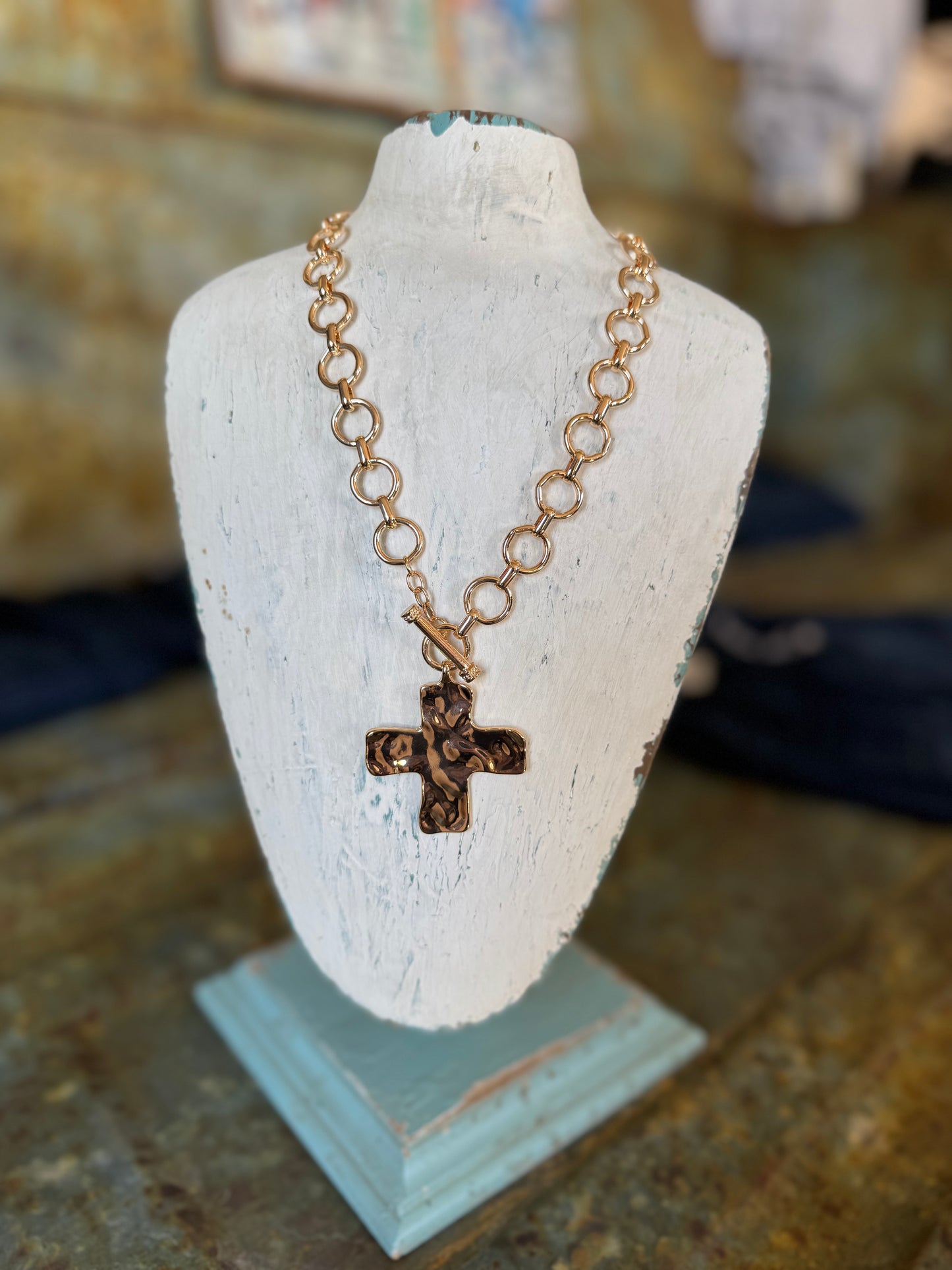 Bold Cross Necklace