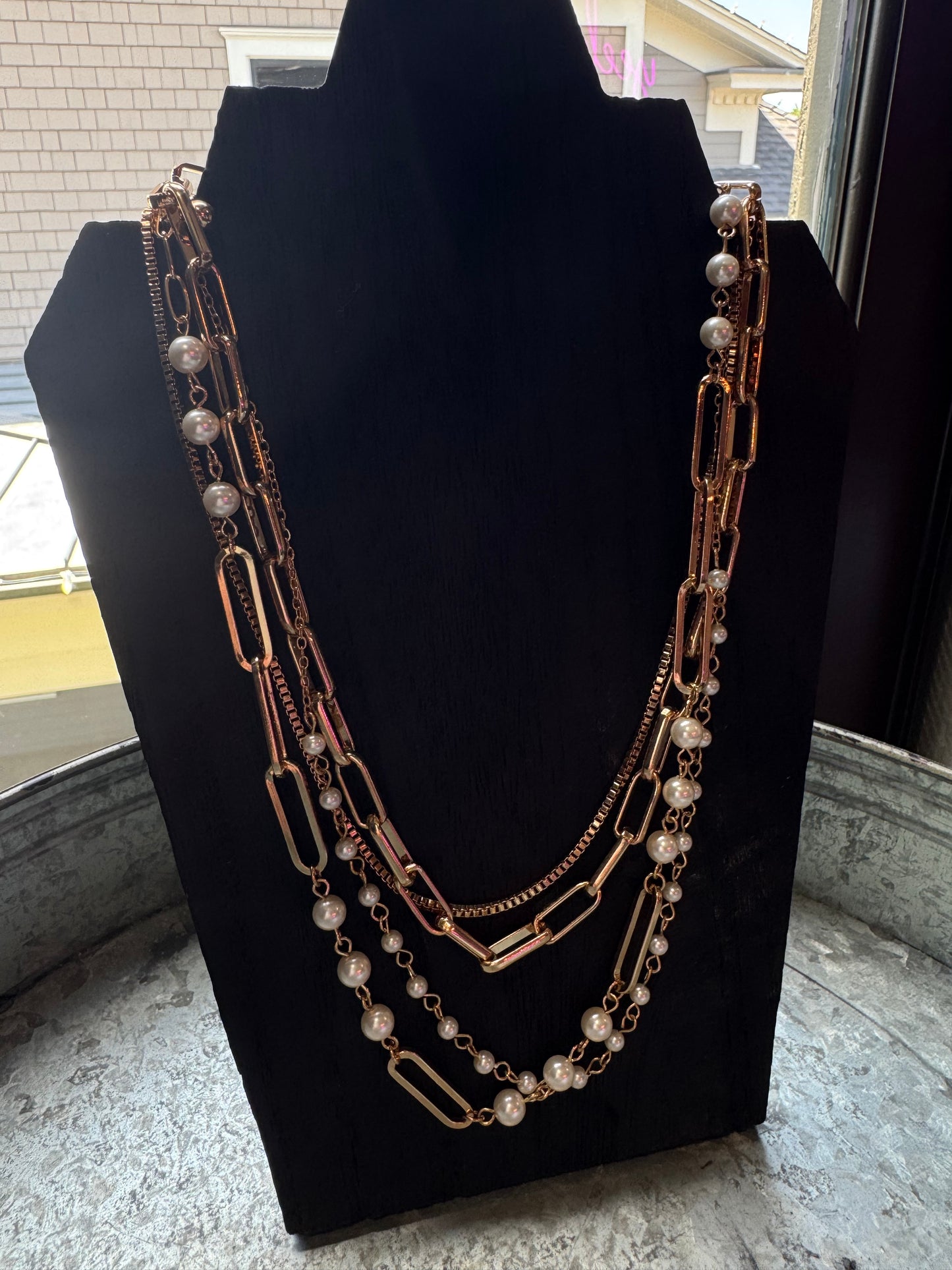 Layered Gold Necklace