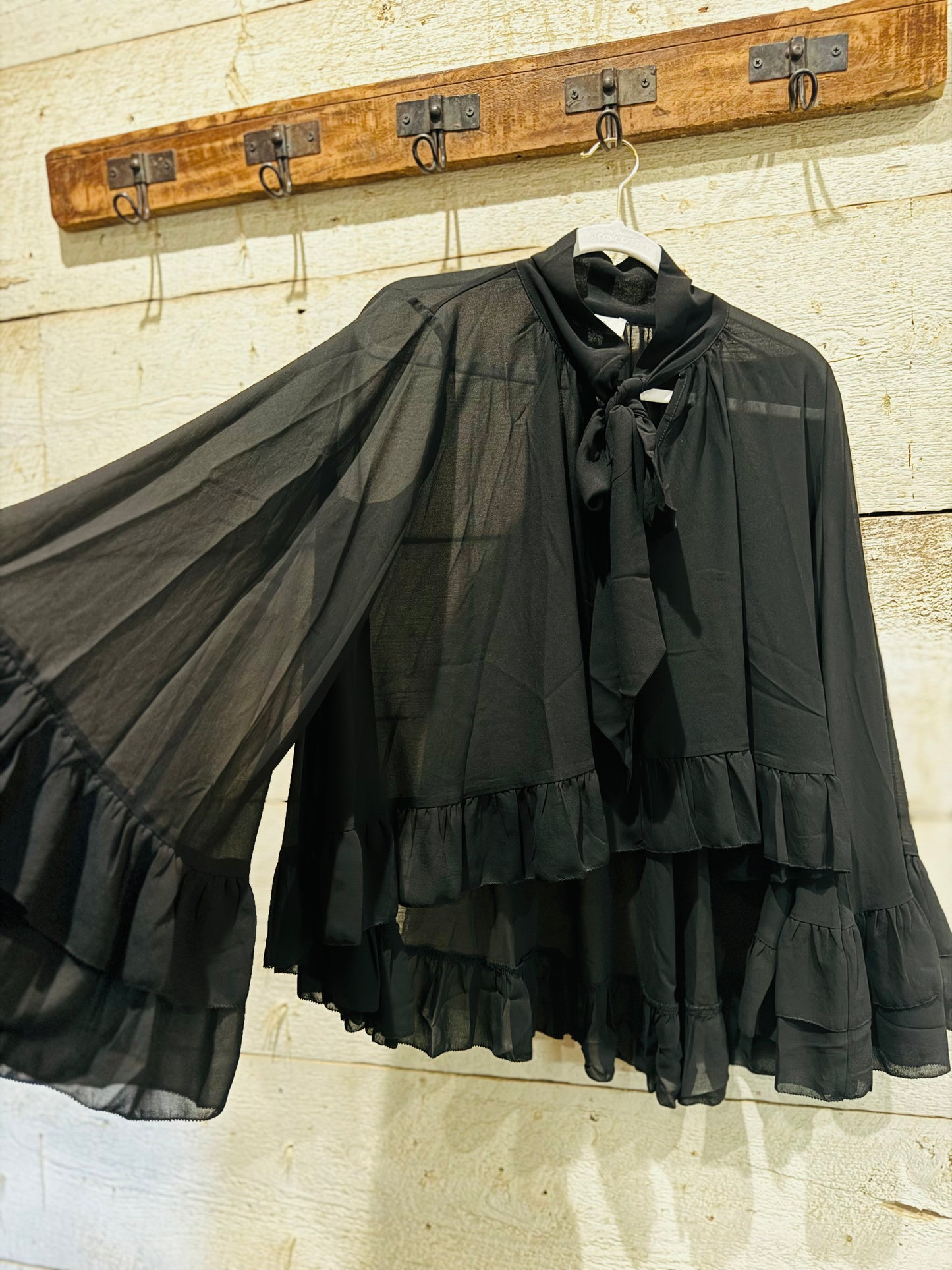 Ruffled Long sleeve Blouse