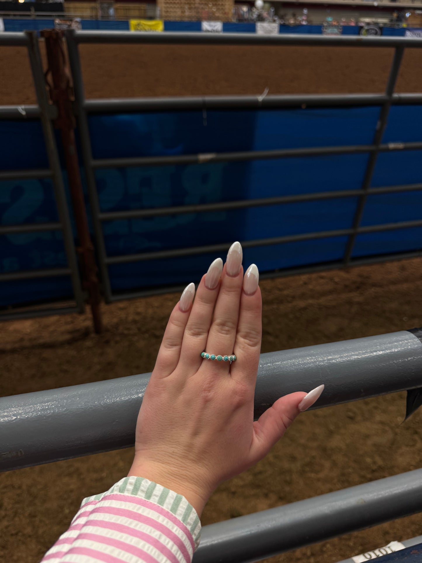 turquoise stoned ring