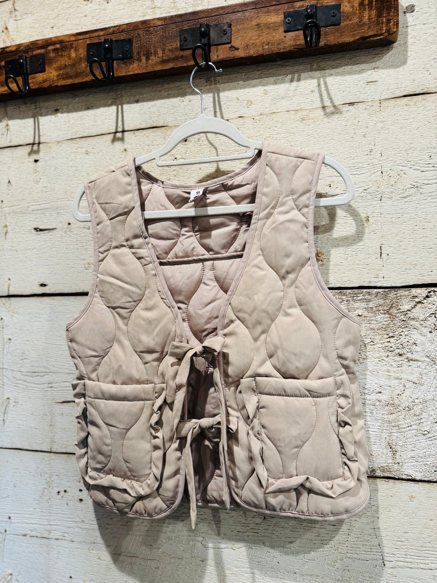 Puffer Bow Vest