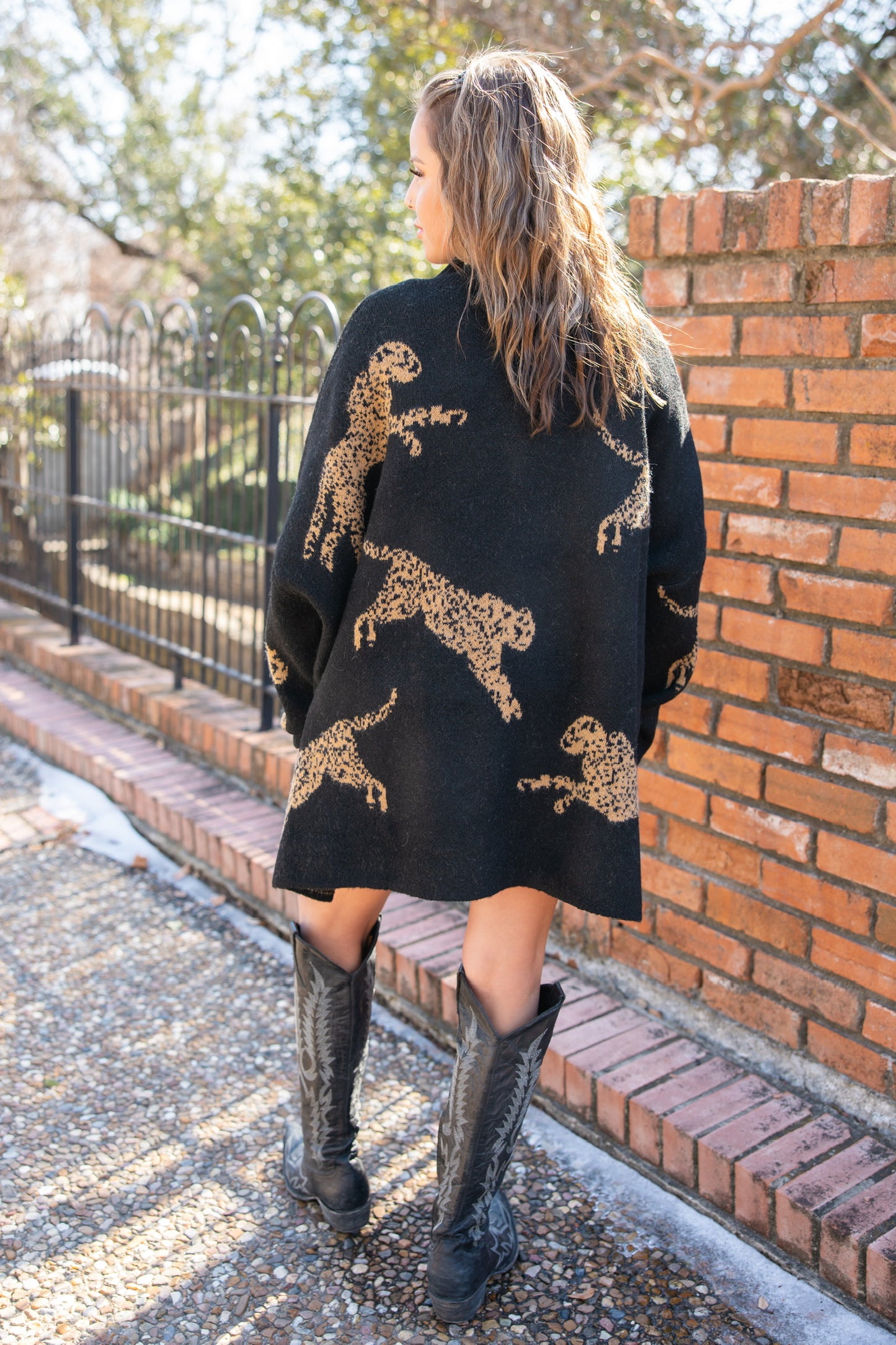 Cheetah Oversized Sweater