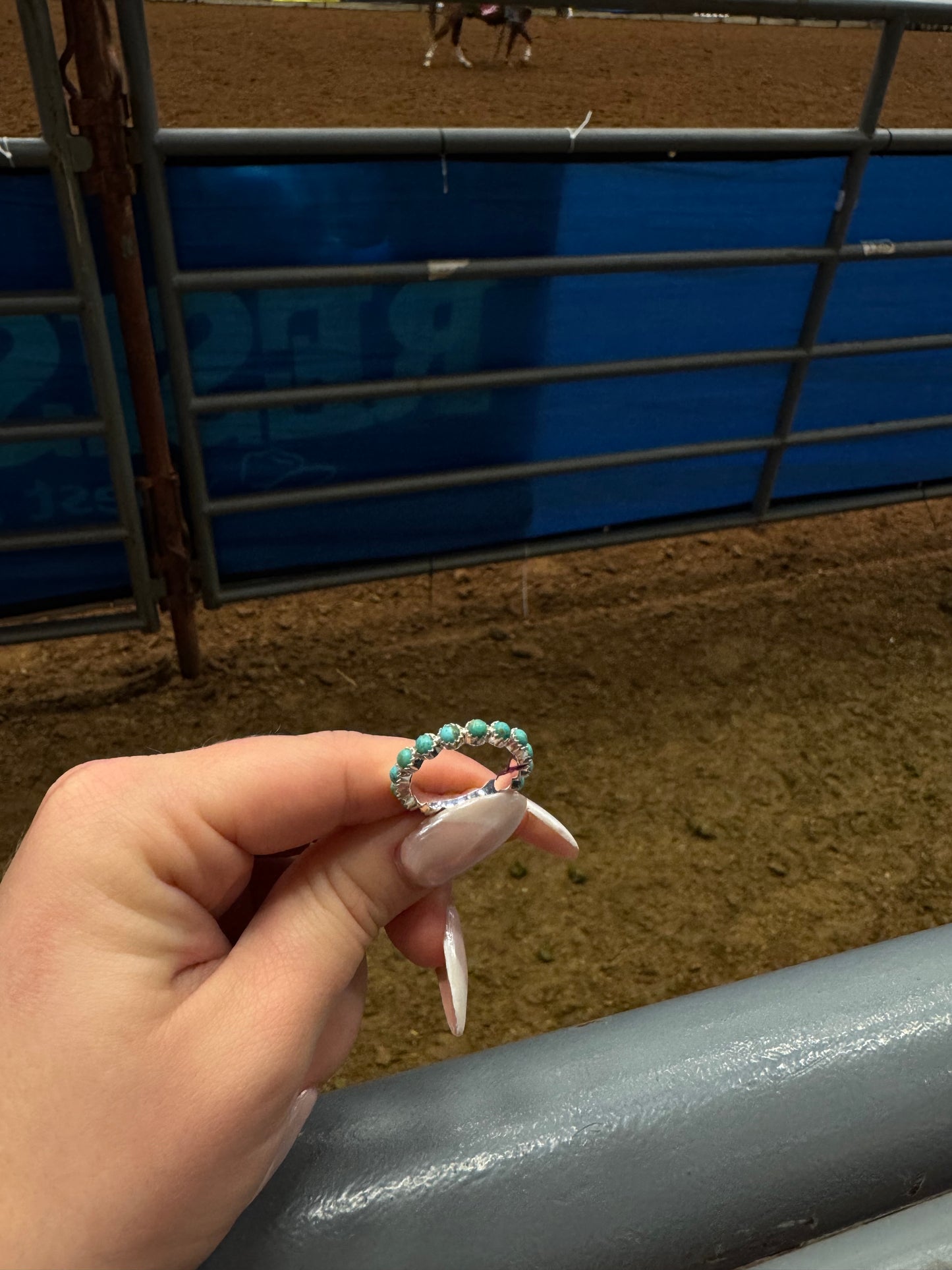 turquoise stoned ring