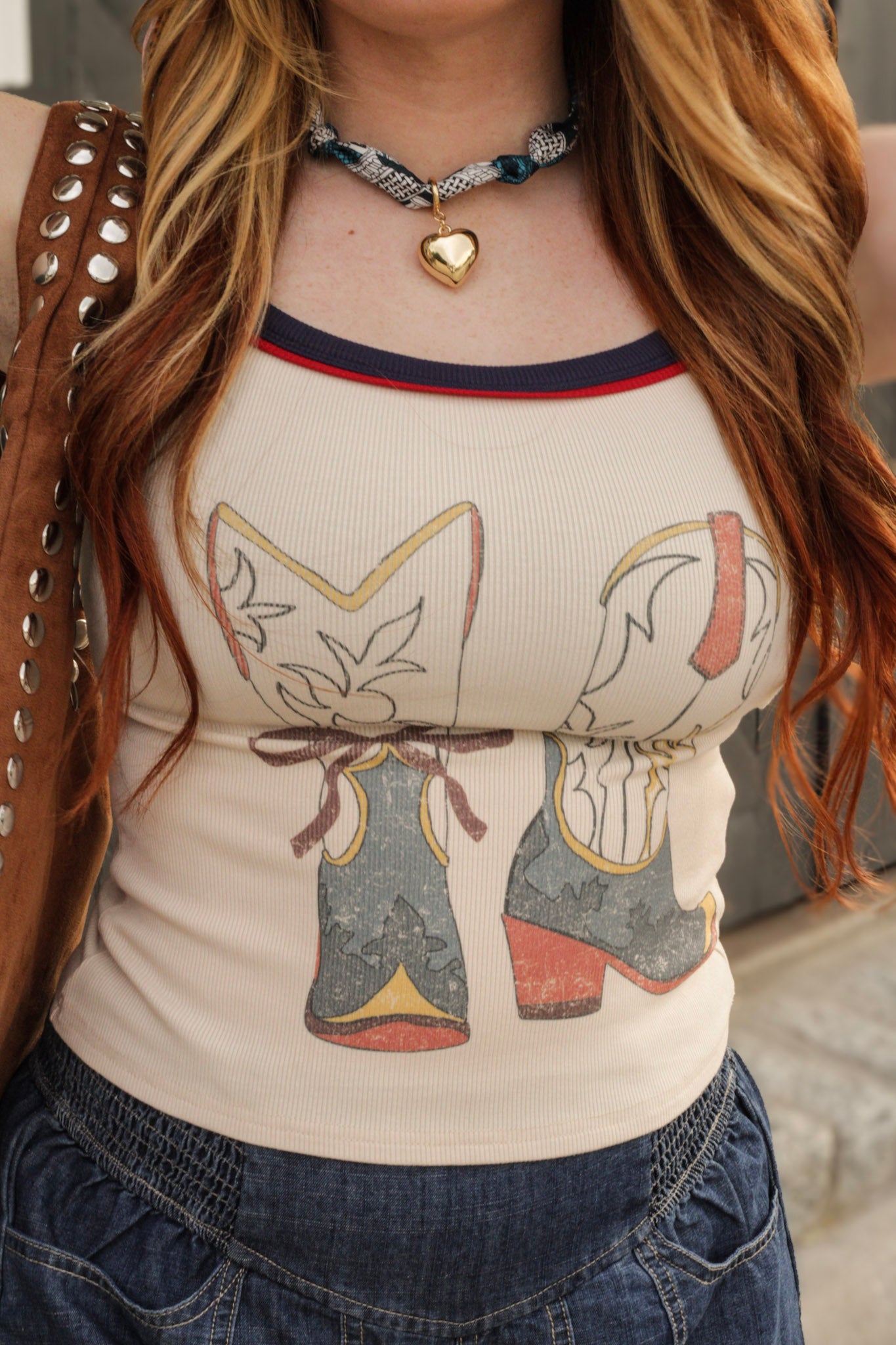 Boot Tank Top