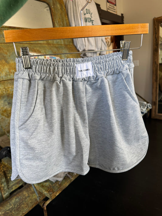 Grey cotton short