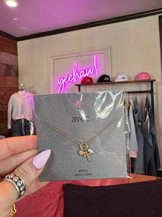 Faith & Love Charm Necklace